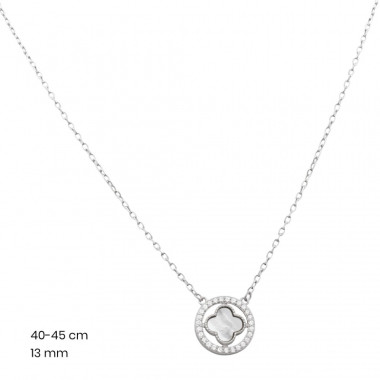 Stříbrný řetízek+přívěsek 40176901