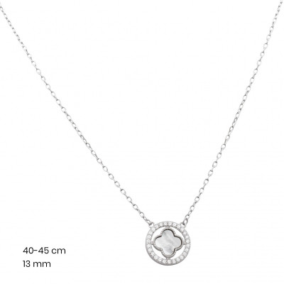 Stříbrný řetízek+přívěsek 40176901