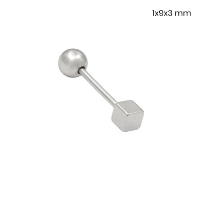 Stříbrný piercing do ucha 40084101