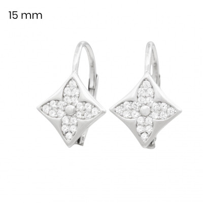 Stříbrné náušnice 40212401