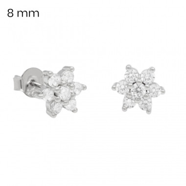 Stříbrné náušnice 40205801