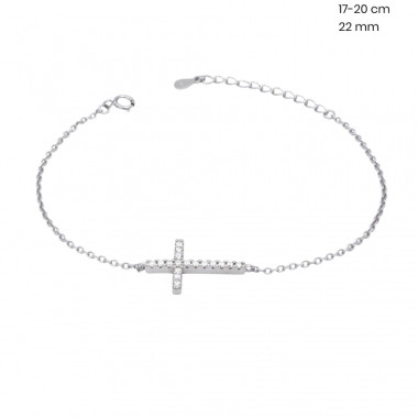 Stříbrný náramek 40176201