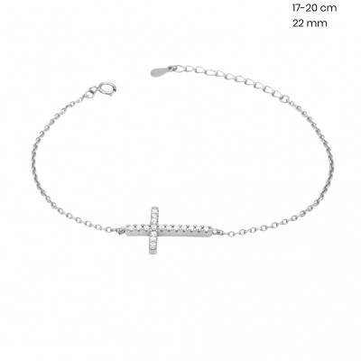 Stříbrný náramek 40176201