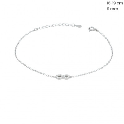 Stříbrný náramek 40211901