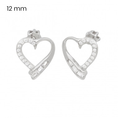 Stříbrné náušnice 40204101