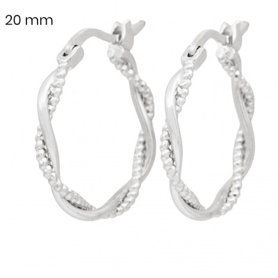 Stříbrné náušnice 40227201