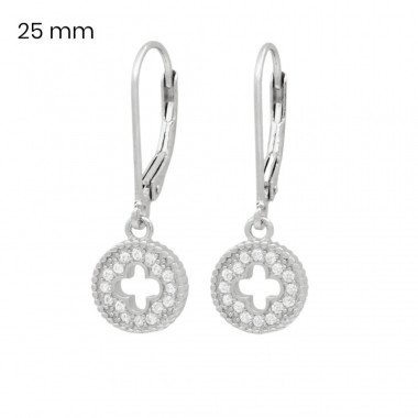 Stříbrné náušnice 40207801