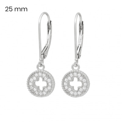 Stříbrné náušnice 40207801