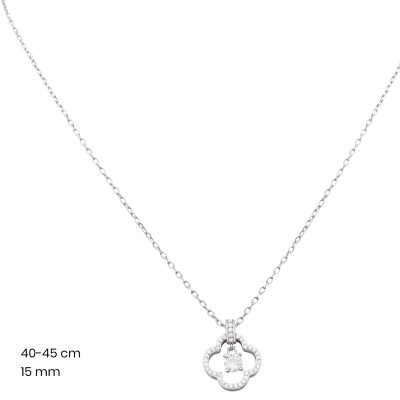Stříbrný řetízek+přívěsek 40238801