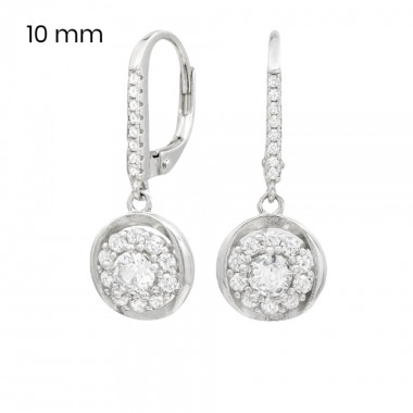 Stříbrné náušnice 40162001