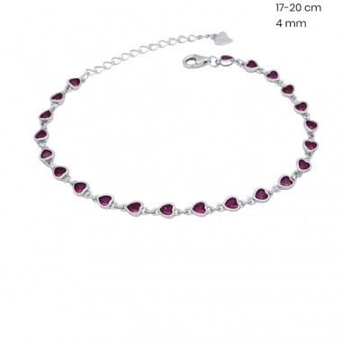 Stříbrný náramek 40115901