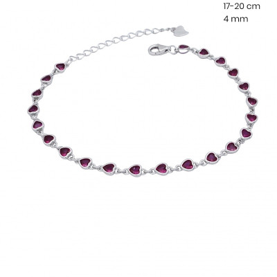 Stříbrný náramek 40115901