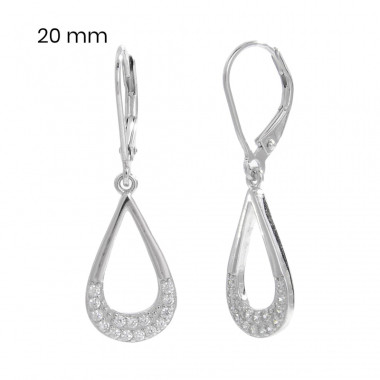 Stříbrné náušnice 40000671