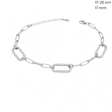 Stříbrný náramek 40221201