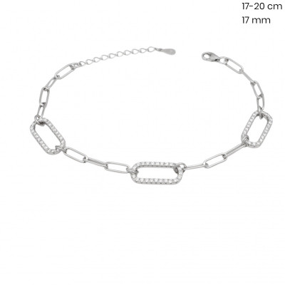 Stříbrný náramek 40221201