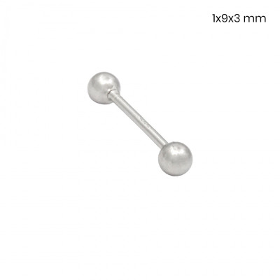 Stříbrný piercing do ucha 40083501