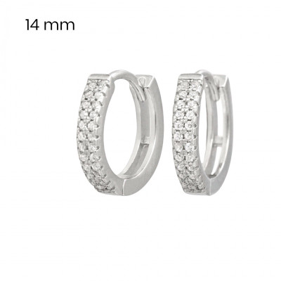 Stříbrné náušnice 40145701