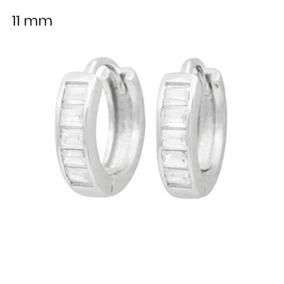 Stříbrné náušnice 40232301