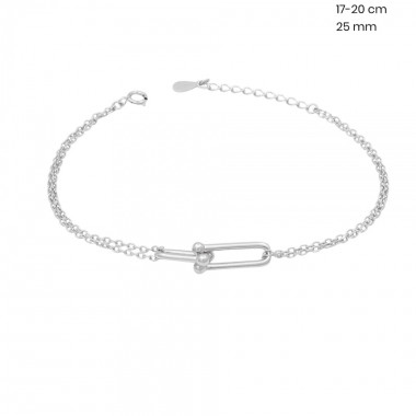 Stříbrný náramek 40166201