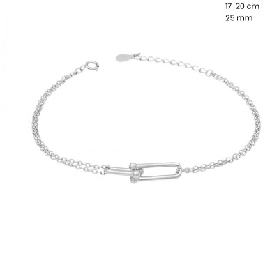 Stříbrný náramek 40166201