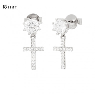 Stříbrné náušnice 40234501