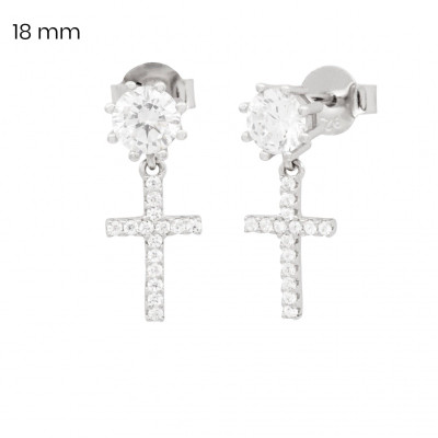 Stříbrné náušnice 40234501