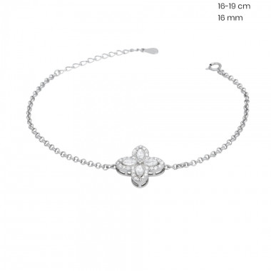 Stříbrný náramek 40151801