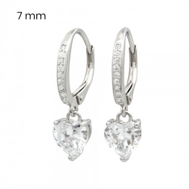 Stříbrné náušnice 40153401