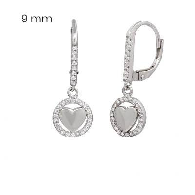 Stříbrné náušnice 40002001