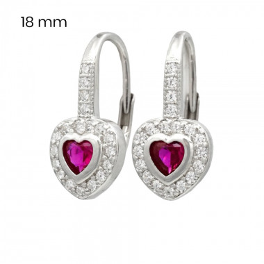 Stříbrné náušnice 40102002