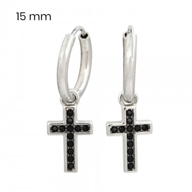 Stříbrné náušnice 40078304