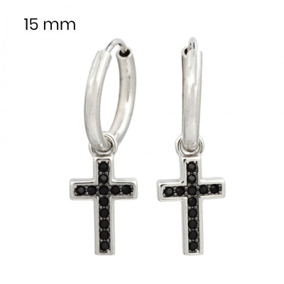 Stříbrné náušnice 40078304