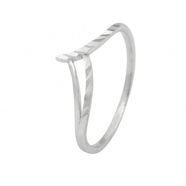 Stříbrný prsten 402061