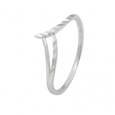 Stříbrný prsten 402061