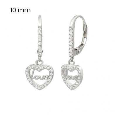 Stříbrné náušnice 40112301