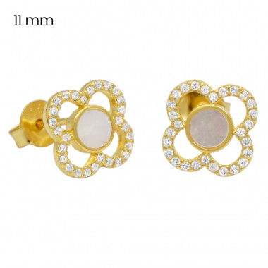 Stříbrné náušnice 40210202