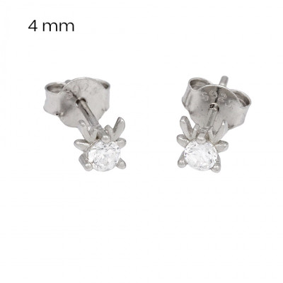 Stříbrné náušnice 40061601