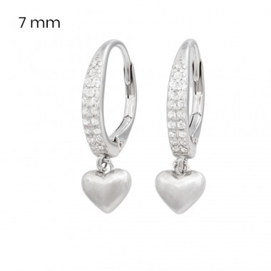 Stříbrné náušnice 40162801