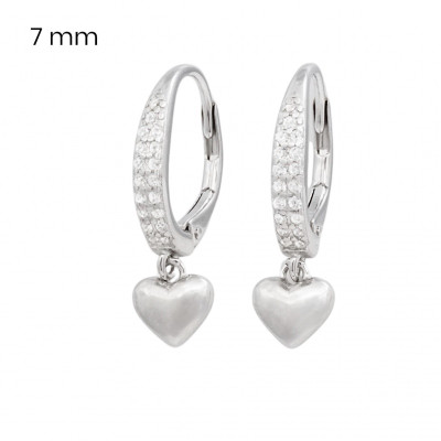 Stříbrné náušnice 40162801