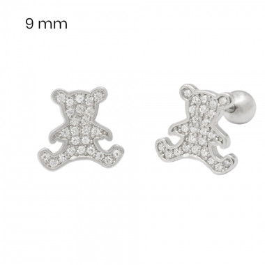 Stříbrné náušnice 40090901