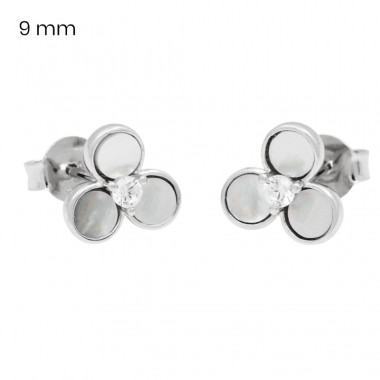 Stříbrné náušnice 40210301