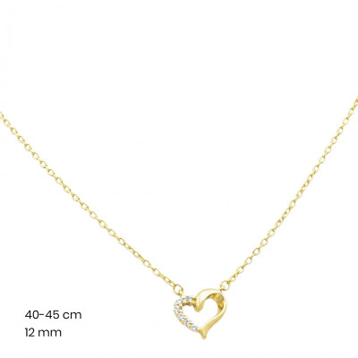 Stříbrný řetízek+přívěsek 40252502