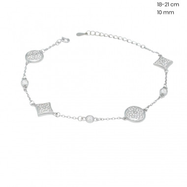 Stříbrný náramek 40191101