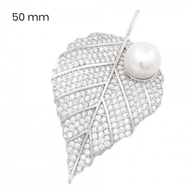 Stříbrná brož 40131201