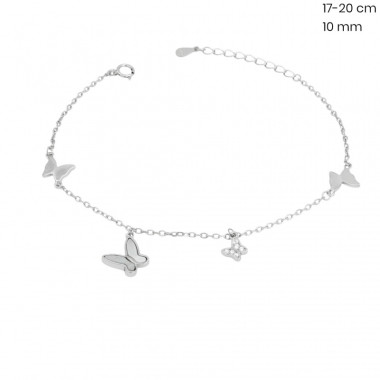 Stříbrný náramek 40221901
