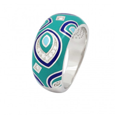 Stříbrný prsten 401849