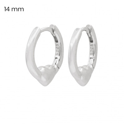 Stříbrné náušnice 40236301