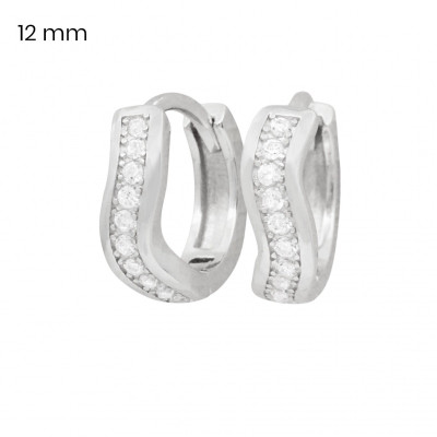 Stříbrné náušnice 40222001