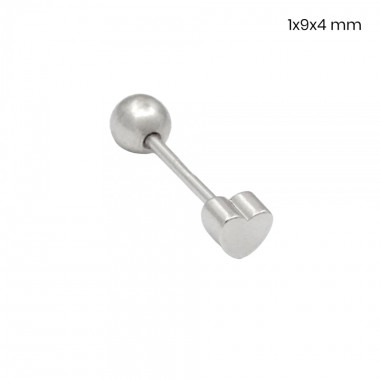 Stříbrný piercing do ucha 40084201