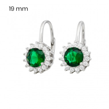 Stříbrné náušnice 40181404